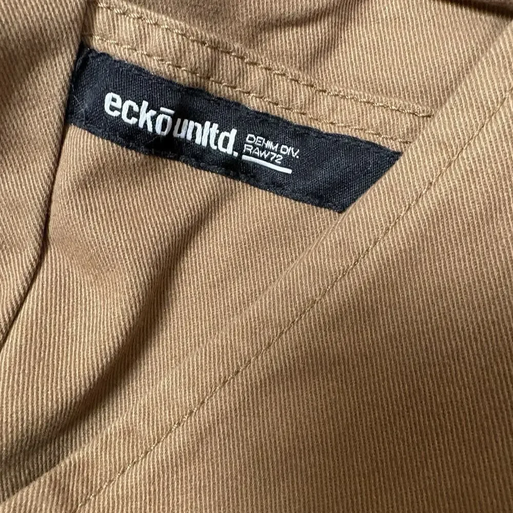 Ecko Untld. Dark Chino Classic Fit Pants Size 46x34 NWT Elastic Waist Cotton